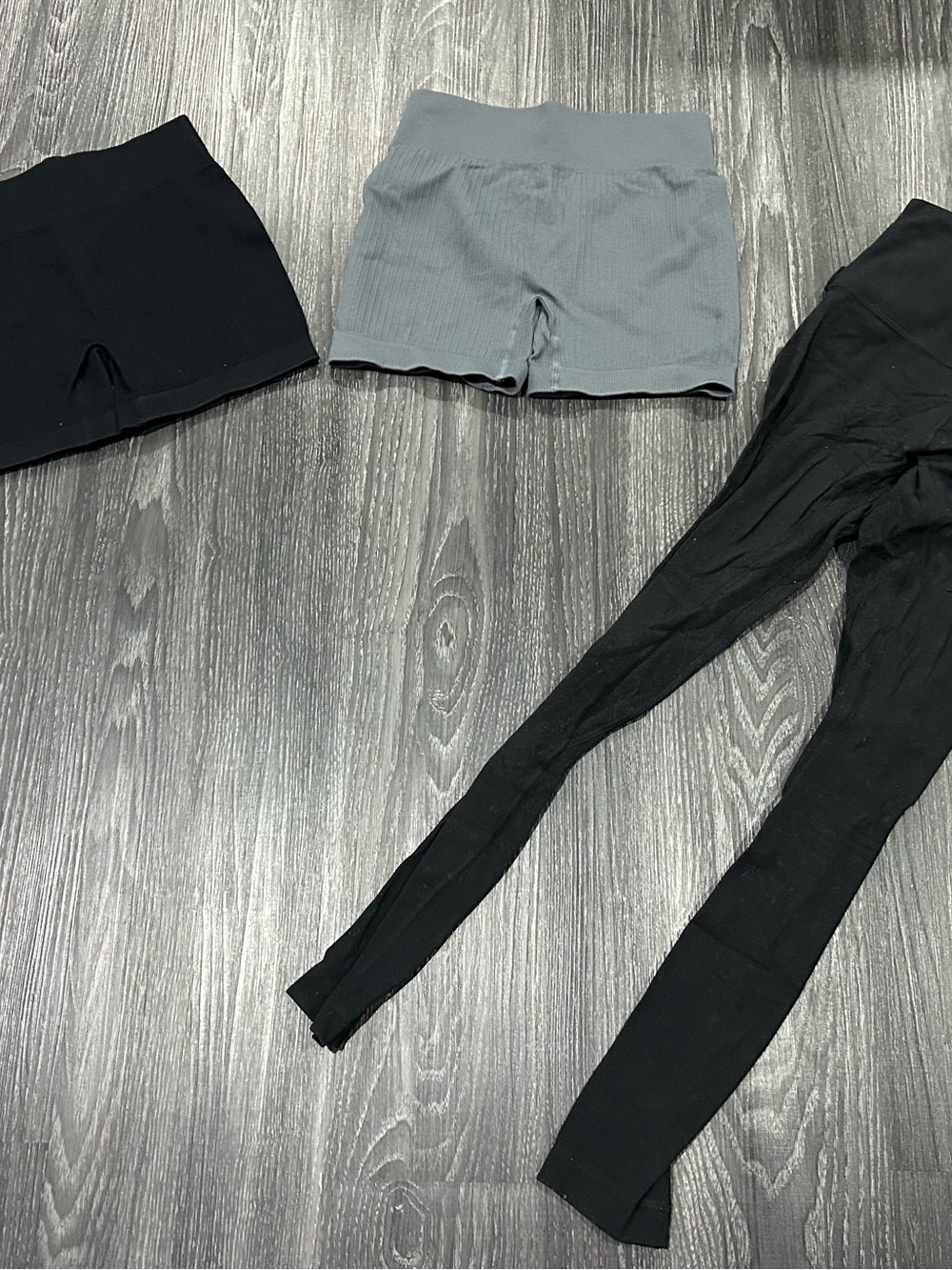 Set of 3 - 2 pairs shorts S and size 2 Lululemon leggings